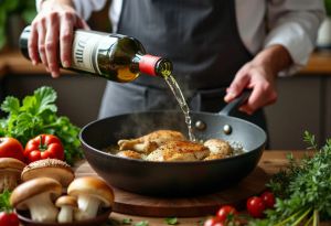 Recette Secrets du poulet aux morilles et au vin jaune de la région du Jura