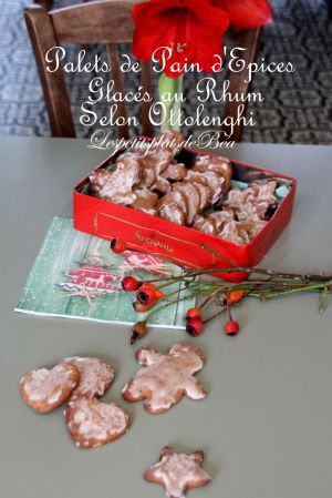 Recette Palets de pain d'épices glacés au rhum selon Ottolenghi