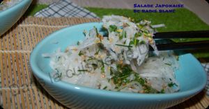 Recette Salade Japonaise de radis blanc – Vegan