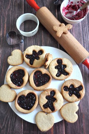 Recette Sablés à la confiture