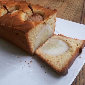 Recette Cake aux poires entières