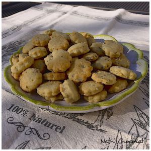 Recette Biscuits apéritif aux graines