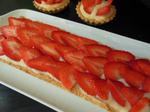 Recette Tarte aux fraises