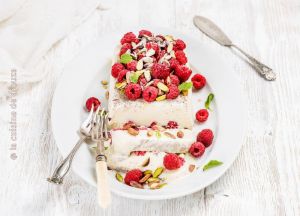 Recette Semifreddo Maison Pistache et framboise