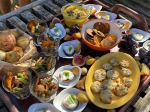 Recette Planche apéritive veggie aux couleurs d'automne