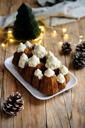 Recette Cake de Noël au thé vert