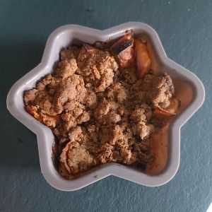 Recette Crumble pommes sarrasin