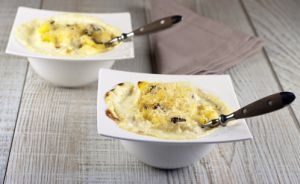 Recette Polenta, truffe et parmesan