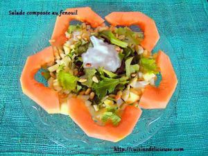 Recette Salade composée avec du fenouil