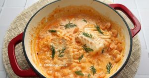 Recette Cabillaud sauce aux crevettes