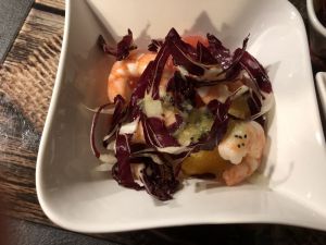 Recette Salade agrumes fenouil crevettes