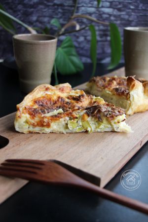 Recette Quiche poireaux-fromage : la recette simple et réconfortante