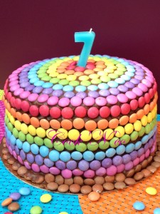 Recette Rainbow cake