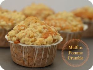Recette Muffins pomme crumble