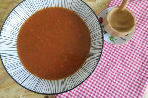 Recette Soupe de tomates au Cookéo, ou pas