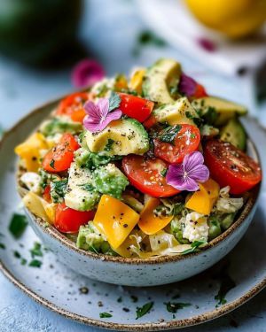 Recette Salade Pâtes Avocat Facile et Rapide