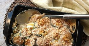 Recette Gratin de courgettes et pommes de terre