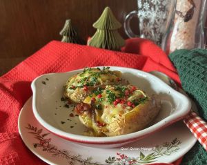 Recette Pommes de Terre farcies au Canard