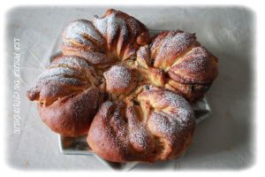 Recette Brioche flocon aux raisins secs