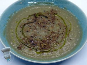 Recette Soupe d'aubergines fumées