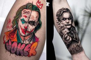 Recette Tatouage Joker : 50 idées de tattoos tendance