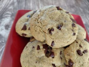 Recette Cookies matcha et chocolat