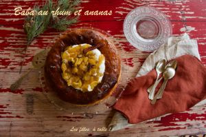 Recette Baba au rhum et ananas