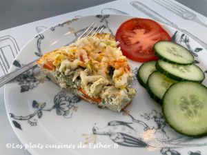 Recette Quiche jardinière sans croûte