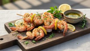 Recette Brochettes, tartines et verrines : des bouchées de crevettes pour un apéro gourmand et raffiné