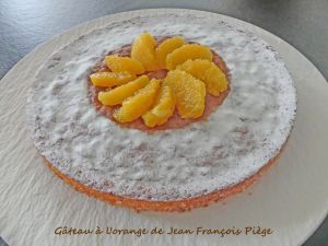 Recette Gâteau à l’orange de Jean François Piège