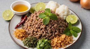 Recette Laab au porc thaïlandais : saveurs authentiques d’Asie