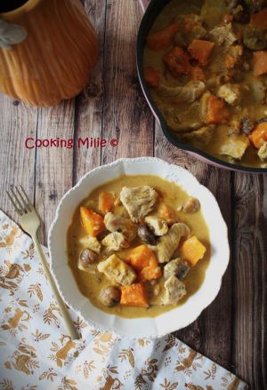 Recette Blanquette de dinde aux saveurs d'automne