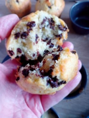 Recette Muffins aux pépites de chocolat les meilleurs