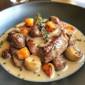 Recette Concoctez une Blanquette de Veau Éblouissante: La Recette Française Incontournable pour une Expérience Gastronomique Réconfortante