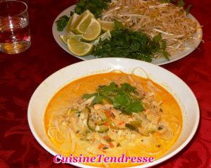 Recette Soupe vietnamienne aux poissons