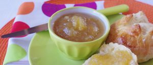 Recette Confiture de pommes poires vanillées à la fève tonka… pour petit déjeuner gourmand