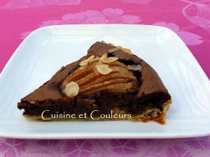 Recette Jeu culinaro-littéraire : Mangez-moi d'Agnès Desarthes,Tarte au chocolat, aux poires & poivre long
