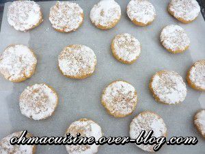 Recette Sablés aux amandes et cannelle