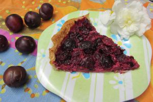 Recette Tarte aux prunes