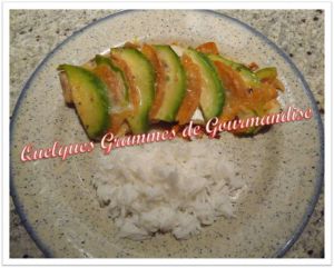 Recette Papillote de cabillaud Pamplemousse Avocat