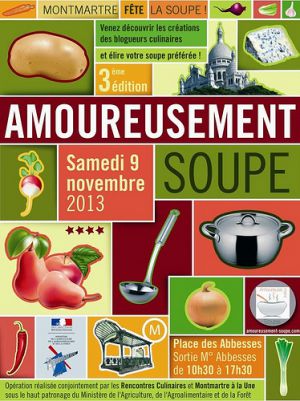 Recette Amoureusement Soupe 2013