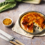 Recette Tourte aux blettes, sardines et raisins secs
