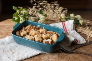 Recette Gratin de gnocchis,tomate, parmesan