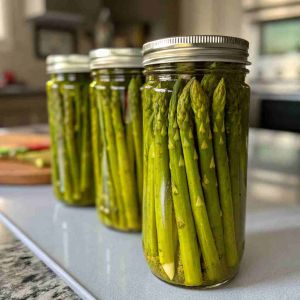 Recette Canning Pickled Asparagus – Gourmet Vegetable Preserve