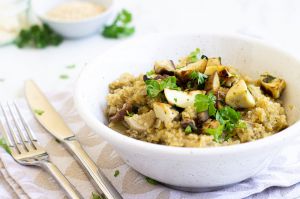 Recette Risotto de quinoa aux cèpes