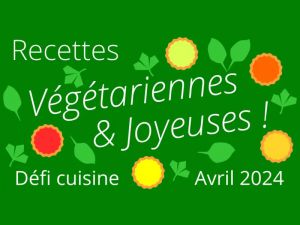 Recette Des recettes végétariennes et joyeusesll