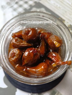 Recette Figues confites