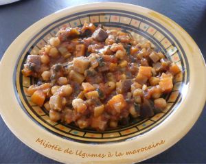 Recette Mijotée de légumes à la marocaine *