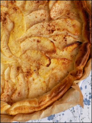 Recette Tarte sablée aux pommes