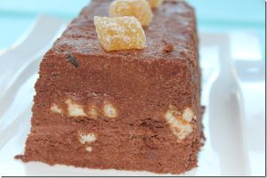 Recette Dessert terrine fondante chocolat-gingembre